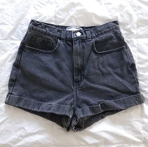 American Apparel high waist shorts
